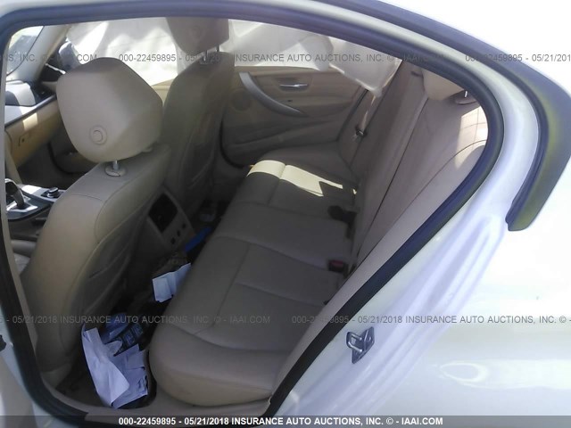 WBA3B5C54DF593129 - 2013 BMW 328 XI SULEV WHITE photo 8
