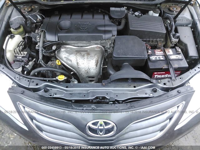 4T1BF3EK3AU090107 - 2010 TOYOTA CAMRY SE/LE/XLE ნაცრისფერი ფოტო 10
