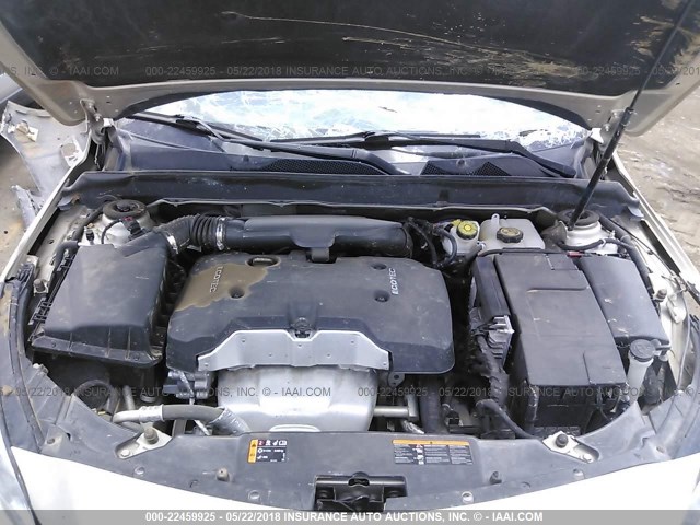 1G11B5SL1FF273384 - 2015 CHEVROLET MALIBU LS SILVER photo 10