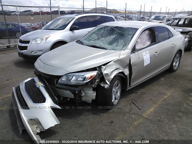 1G11B5SL1FF273384 - 2015 CHEVROLET MALIBU LS SILVER photo 2