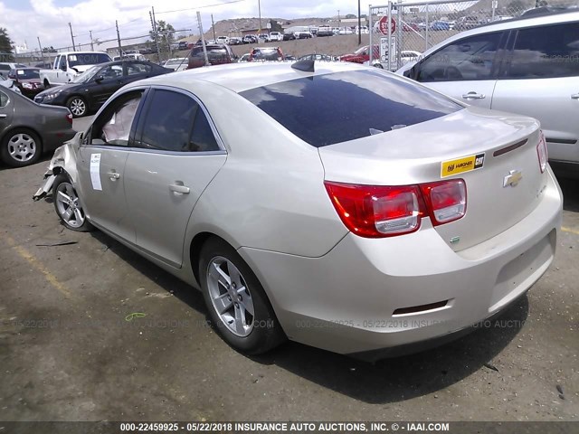 1G11B5SL1FF273384 - 2015 CHEVROLET MALIBU LS SILVER photo 3
