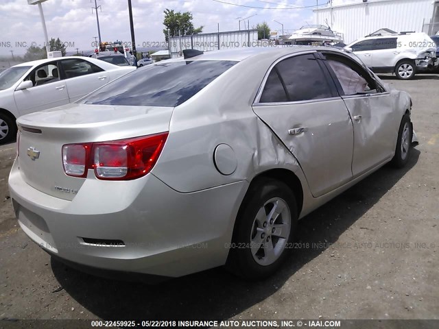 1G11B5SL1FF273384 - 2015 CHEVROLET MALIBU LS SILVER photo 4