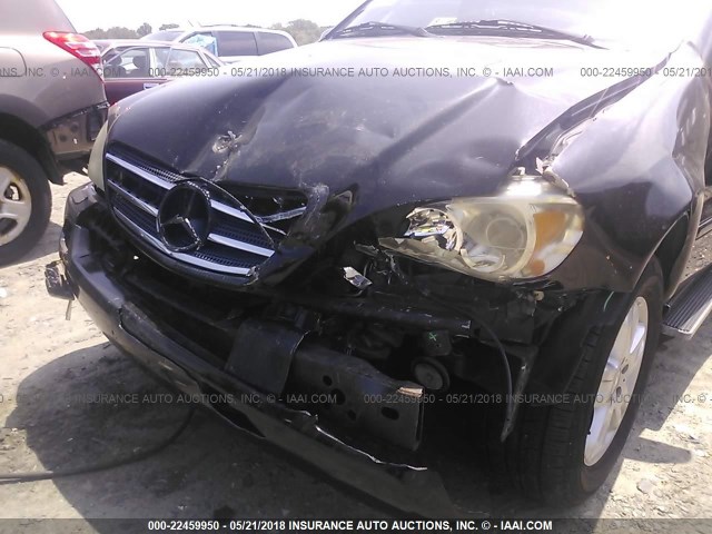 4JGAB75E32A315718 - 2002 MERCEDES-BENZ ML 500 BLACK photo 6