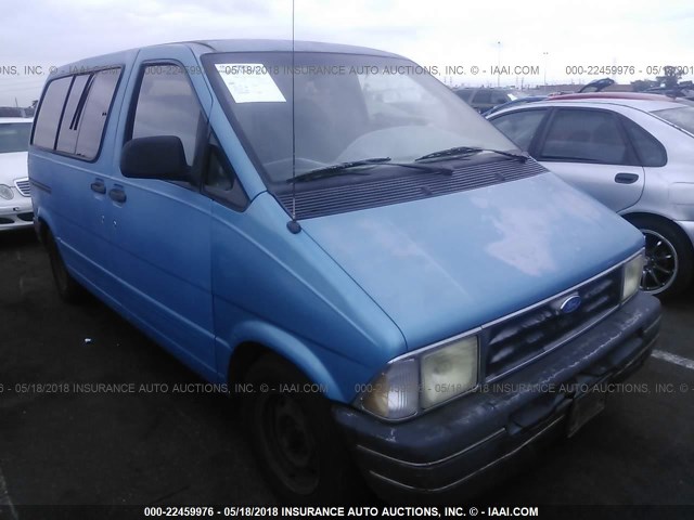 1FMCA11U4RZA51281 - 1994 FORD AEROSTAR BLUE photo 1