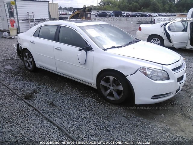 1G1ZC5EU2CF396739 - 2012 CHEVROLET MALIBU 1LT 白色 照片 1