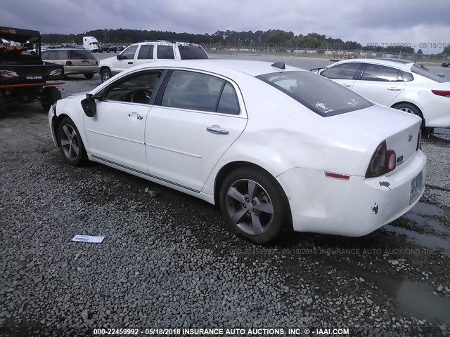 1G1ZC5EU2CF396739 - 2012 CHEVROLET MALIBU 1LT 白色 照片 3
