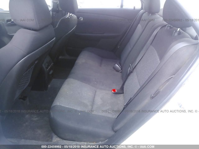 1G1ZC5EU2CF396739 - 2012 CHEVROLET MALIBU 1LT 白色 照片 8