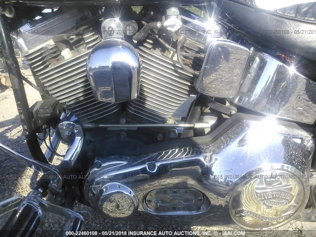 1HD1BKL17TY052227 - 1996 HARLEY-DAVIDSON FXST CUSTOM BLACK photo 9