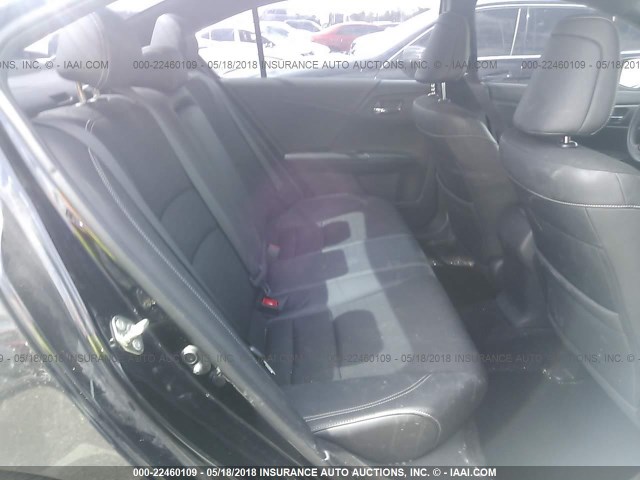 1HGCR2F56GA210321 - 2016 HONDA ACCORD SPORT BLACK photo 8