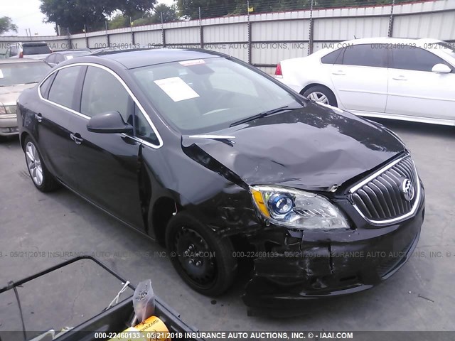 1G4PP5SK1E4225979 - 2014 BUICK VERANO GRAY photo 1