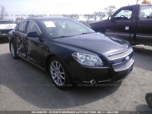 1G1ZE5E11BF370406 - 2011 CHEVROLET MALIBU LTZ 灰色 照片 1