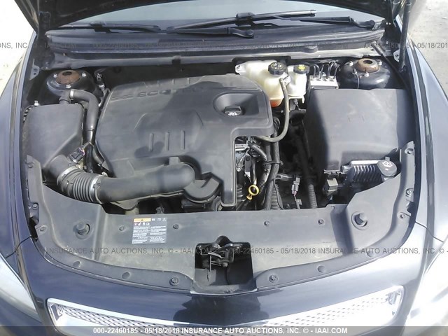 1G1ZE5E11BF370406 - 2011 CHEVROLET MALIBU LTZ 灰色 照片 10