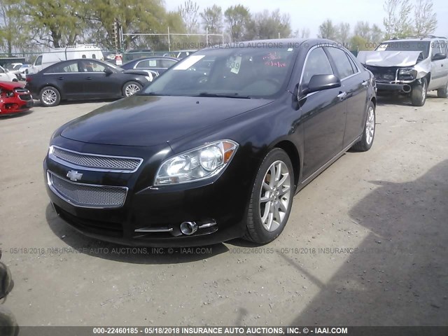 1G1ZE5E11BF370406 - 2011 CHEVROLET MALIBU LTZ 灰色 照片 2