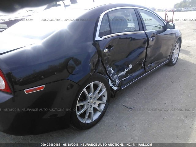 1G1ZE5E11BF370406 - 2011 CHEVROLET MALIBU LTZ 灰色 照片 6