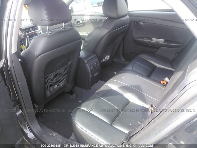 1G1ZE5E11BF370406 - 2011 CHEVROLET MALIBU LTZ 灰色 照片 8