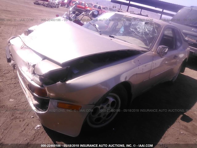 WP0AA0943FN450521 - 1985 PORSCHE 944 TAN photo 2