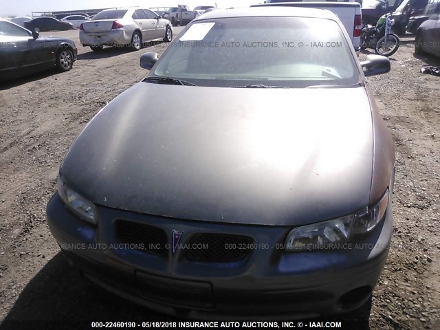 1G2WK52J92F230535 - 2002 PONTIAC GRAND PRIX SE GRAY photo 6