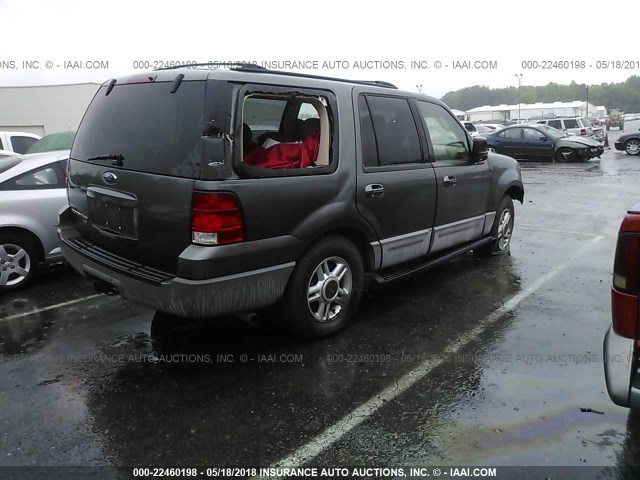 1FMPU15L53LB15977 - 2003 FORD EXPEDITION XLT ნაცრისფერი ფოტო 4