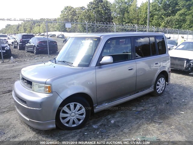 JTLKT324664075647 - 2006 TOYOTA SCION XB ვერცხლისფერი ფოტო 2