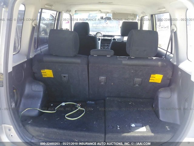 JTLKT324664075647 - 2006 TOYOTA SCION XB ვერცხლისფერი ფოტო 6