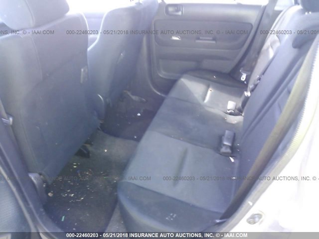 JTLKT324664075647 - 2006 TOYOTA SCION XB ვერცხლისფერი ფოტო 8