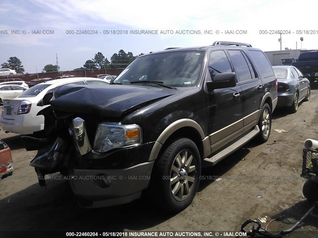 1FMJU1H55BEF21831 - 2011 FORD EXPEDITION XLT/KING RANCH BLACK photo 2