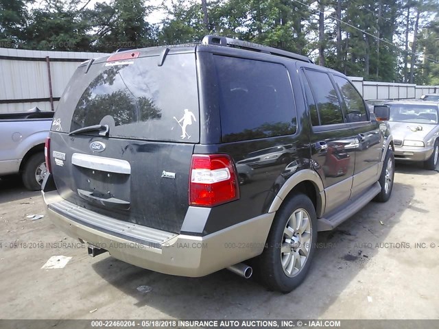 1FMJU1H55BEF21831 - 2011 FORD EXPEDITION XLT/KING RANCH BLACK photo 4