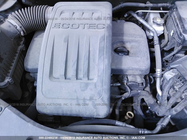 2GNALAEK6F1137878 - 2015 CHEVROLET EQUINOX LS ლურჯი ფოტო 10