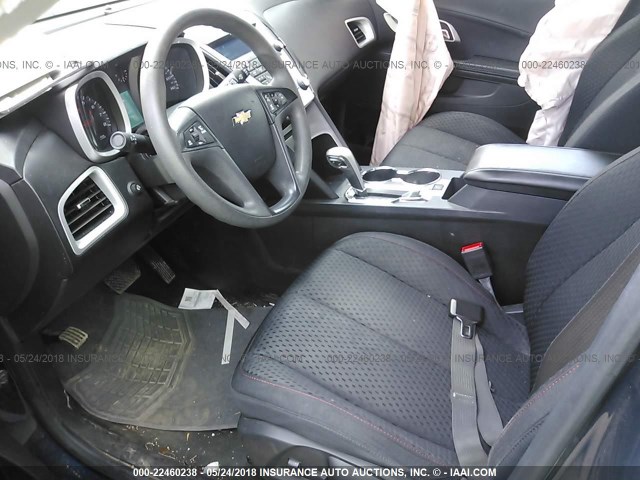 2GNALAEK6F1137878 - 2015 CHEVROLET EQUINOX LS ლურჯი ფოტო 5