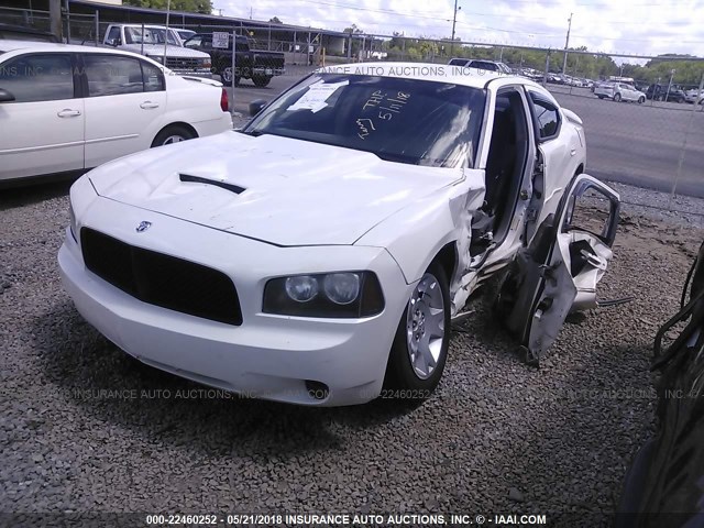 2B3KA43G16H493151 - 2006 DODGE CHARGER SE/SXT WHITE photo 2