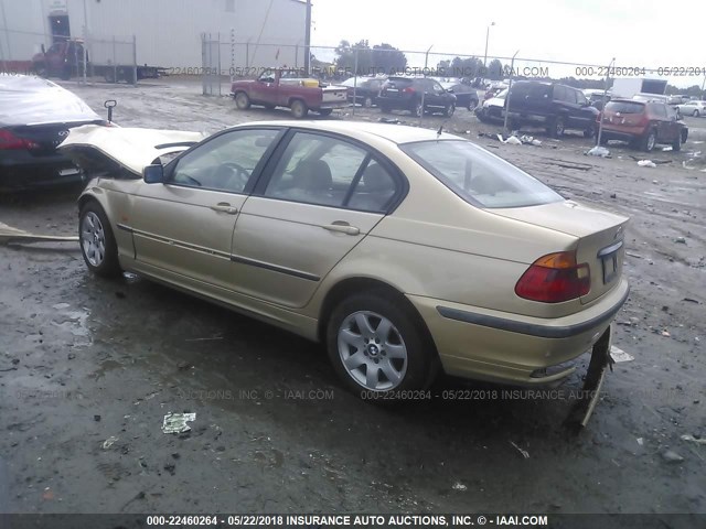 WBAAM3341YCD58209 - 2000 BMW 323 I GOLD photo 3
