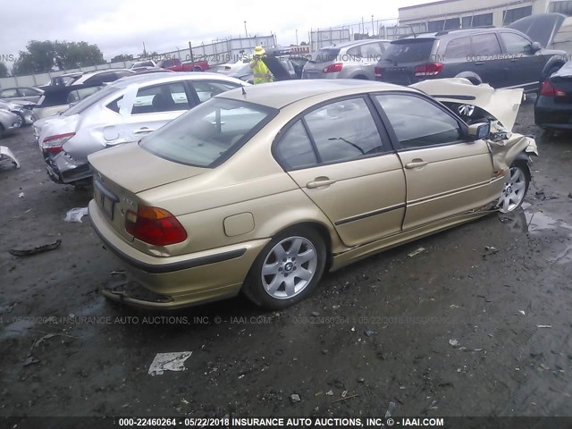 WBAAM3341YCD58209 - 2000 BMW 323 I GOLD photo 4