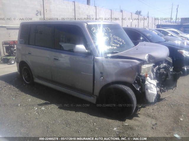 JTLKT324250217580 - 2005 TOYOTA SCION XB ვერცხლისფერი ფოტო 1