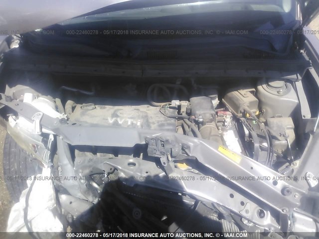 JTLKT324250217580 - 2005 TOYOTA SCION XB ვერცხლისფერი ფოტო 10