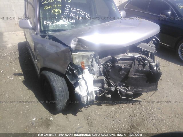 JTLKT324250217580 - 2005 TOYOTA SCION XB ვერცხლისფერი ფოტო 6