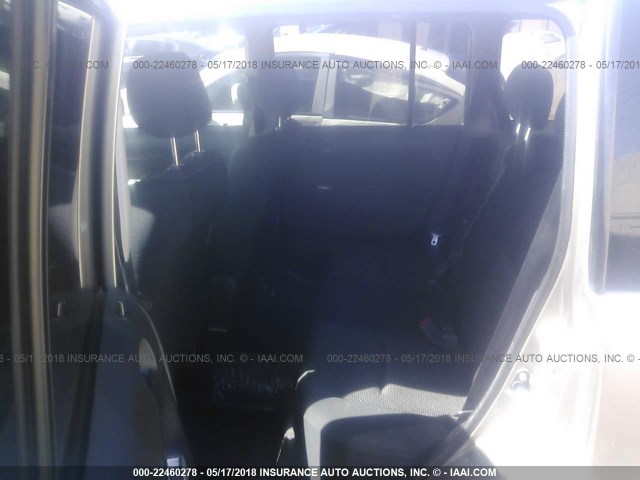 JTLKT324250217580 - 2005 TOYOTA SCION XB ვერცხლისფერი ფოტო 8