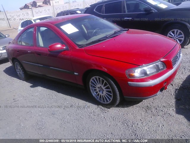 YV1RS53D212036785 - 2001 VOLVO S60 T5 RED photo 1