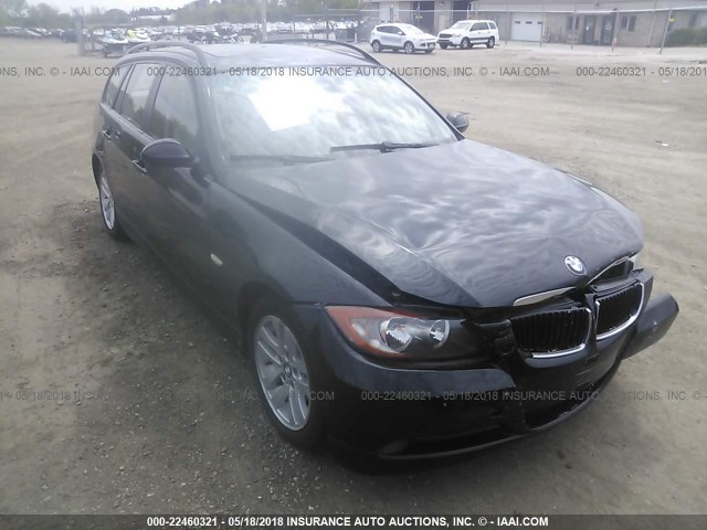 WBAVT13516KW23356 - 2006 BMW 325 XIT BLACK photo 1