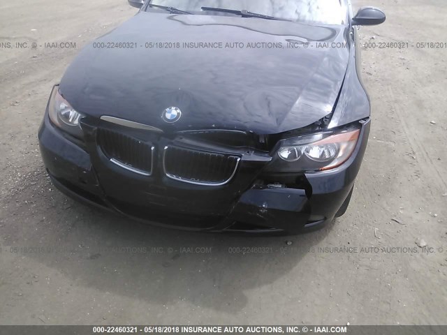 WBAVT13516KW23356 - 2006 BMW 325 XIT BLACK photo 6