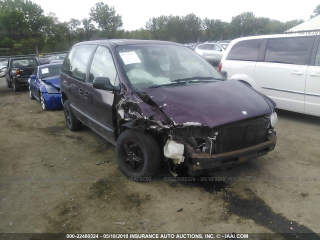 2B4FP25BXXR365651 - 1999 DODGE CARAVAN PURPLE photo 1