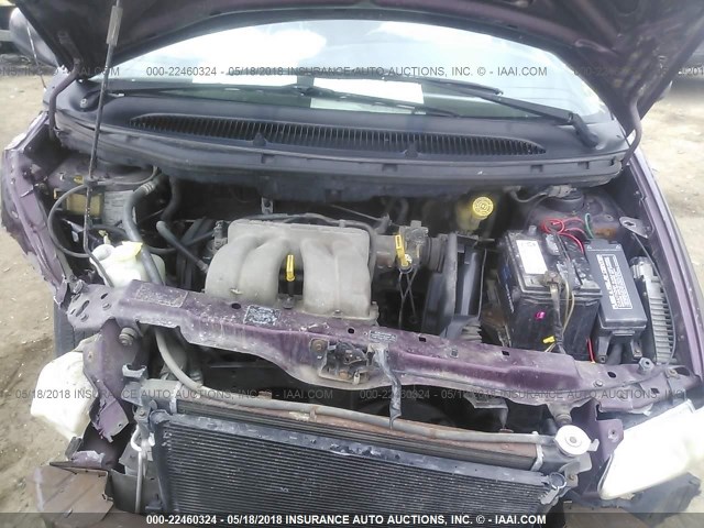 2B4FP25BXXR365651 - 1999 DODGE CARAVAN PURPLE photo 10