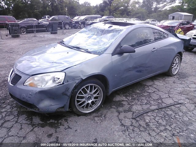 1G2ZM177974151513 - 2007 PONTIAC G6 GTP BLUE photo 2