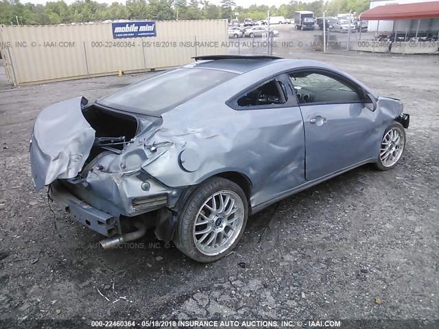 1G2ZM177974151513 - 2007 PONTIAC G6 GTP BLUE photo 4