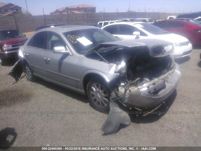 1LNHM86S23Y683772 - 2003 LINCOLN LS SILVER photo 1