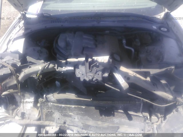 1LNHM86S23Y683772 - 2003 LINCOLN LS SILVER photo 10