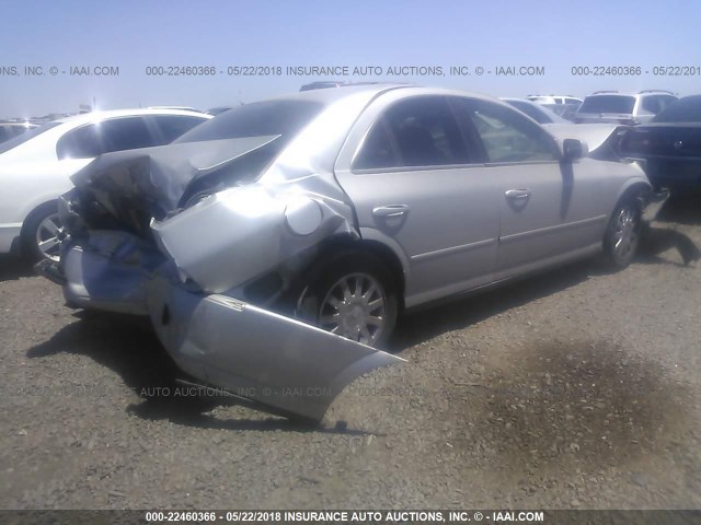 1LNHM86S23Y683772 - 2003 LINCOLN LS SILVER photo 4