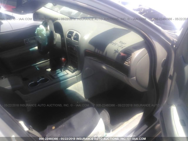 1LNHM86S23Y683772 - 2003 LINCOLN LS SILVER photo 5