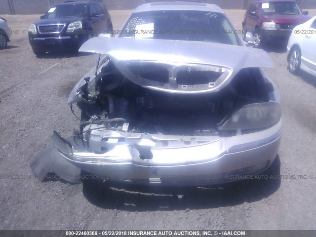 1LNHM86S23Y683772 - 2003 LINCOLN LS SILVER photo 6