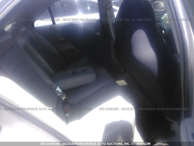 1LNHM86S23Y683772 - 2003 LINCOLN LS SILVER photo 8