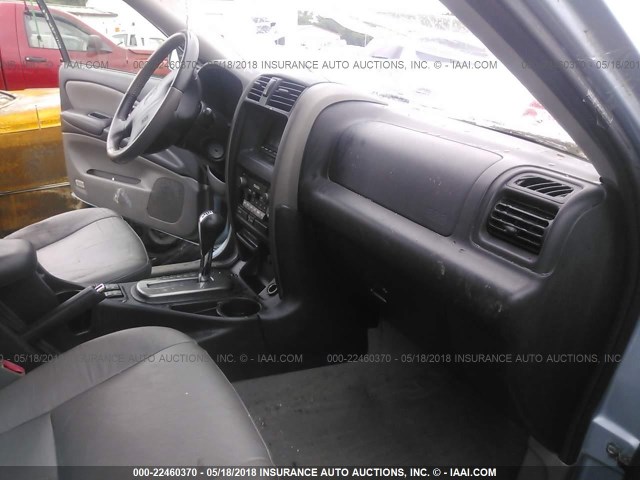 4S2DE58Y344602047 - 2004 ISUZU AXIOM XS Açıq mavi foto 5